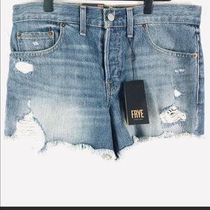 Frye denim shorts